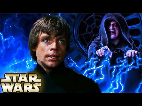 Why Luke COULDN'T Block Palpatine's Lightning (CANON & LEGENDS)
