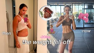 How I lost 20 lbs & became hot af