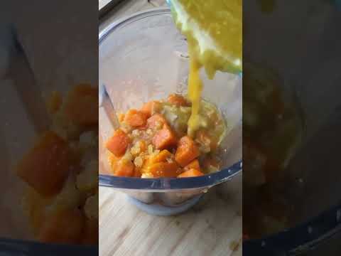 , title : 'Velouté patate douce carotte avec ingrédient secret 🤤 !! #recettehealthy #velouté'