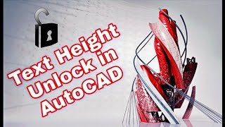 👍 AutoCAD Text Height unlock | Style Manager edit | LIKE, SUBSCRIBE & Share please 🤗