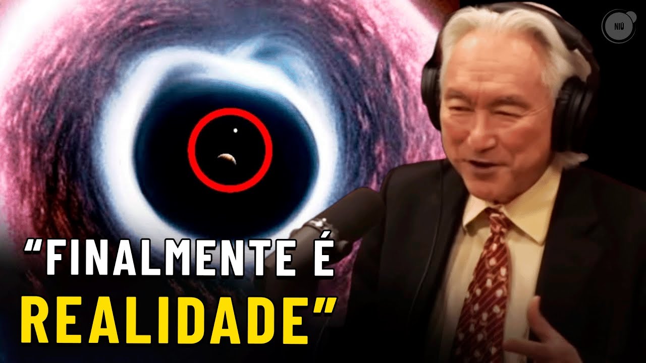 “Acabamos de achar o que há DENTRO de um BURACO NEGRO!” Michio Kaku