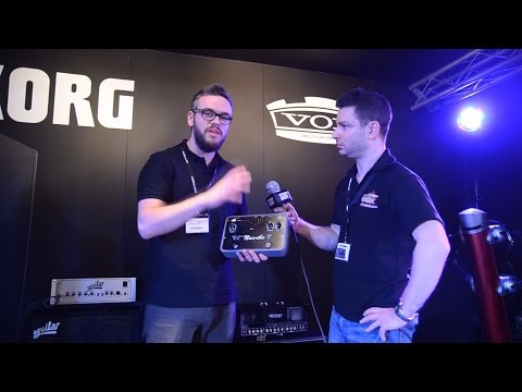 Korg Nuvibe Demo @ Musikmesse 2014: Expression Pedal-Controlled Univibe, Vibrato, Chorus