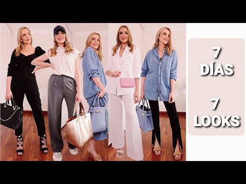 7 LOOKS PARA DIARIO/ IDEAS PARA TODA LA SEMANA . Tips muy útiles (Asesora de Imagen y moda)
