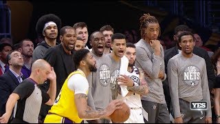 Download the video "Lakers-Nets Wild Ending | Highlights"