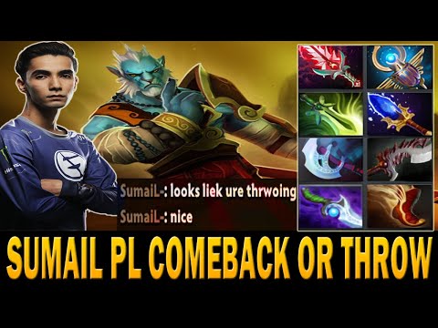 Sumail Phantom Lancer EPIC COMEBACK King For a Reason 7.23 Dota 2 Gameplay