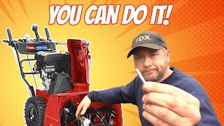 #1 TRICK To Remove Stuck Snowblower Shear Pins!