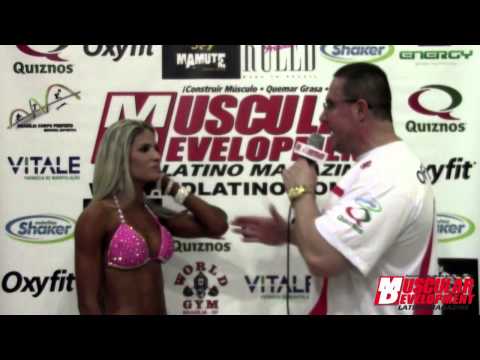 Entrevista Natália Moreira . Goiano IFBB 2014 - por Caramello Personal - MD LATINO TV