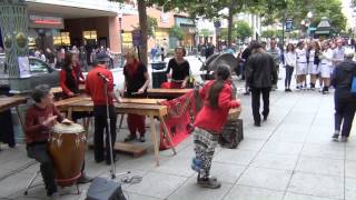 США 395: downtown Santa Cruz в субботний вечер