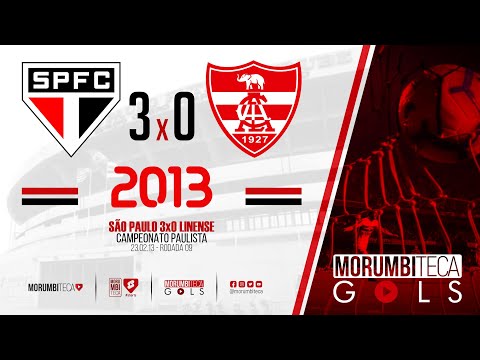São Paulo 3x0 Linense - Paulista - Rodada 09 - 24/02/2013