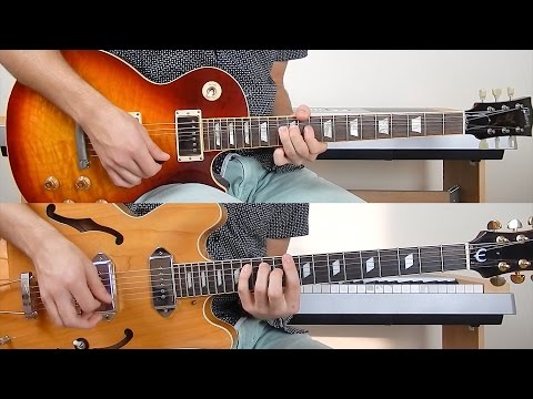 In The Style Of "come Together" Guitar Solo - -