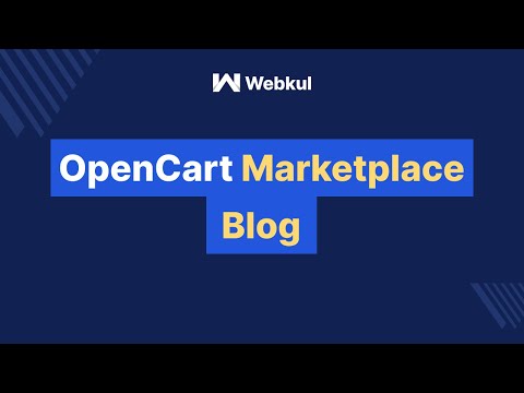 Opencart Marketplace Blog