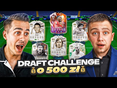 THE MOST EXPENSIVE DRAFT CHALLENGE for PLN 500 vs FLASH | EA FC 26