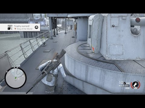 Sniper Elite 4 - Deathstorm 1: Inception  DLC "King of the World" Trophy
