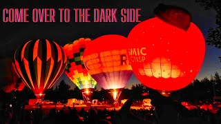 Hot Air Balloons Night Glow