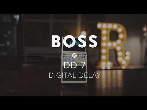 Boss DD-7 Digital Delay | Reverb Demo Video
