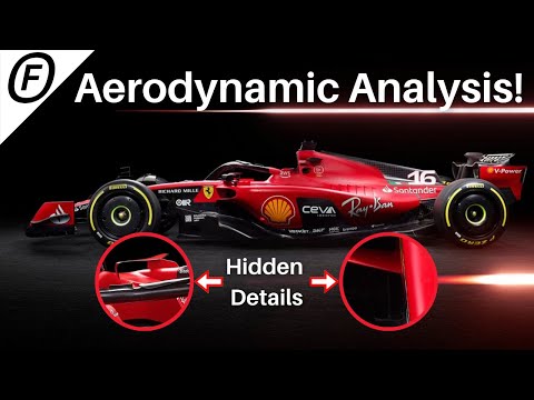 Ferrari SF 23 'COMPLEX' Design Aerodynamic Analysis!