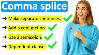 COMMA SPLICE ❌  | How to avoid this grammar mistake!