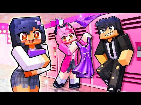 My FIRST DAY at FASHION HIGH in Minecraft!