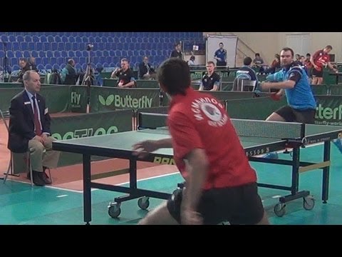 Saadi ISMAILOV vs Sergey MEDVEDEV Russian Club Premier League 4 Tour Table Tennis
