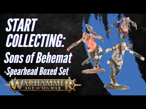 Start Collecting Warhammer Age of Sigmar: Sons of Behemat - Spearhead Boxed Set