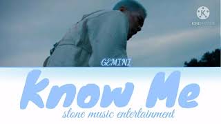 Download lagu GEMINI Know Me lyrics colour coded... mp3