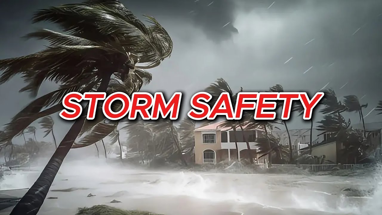 Storm Safety for Young Kids, Kindergarten, and Preschoolers Learning Fun Tips for Staying Safe