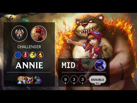 Annie Mid vs Ryze - EUW Challenger Patch 11.23
