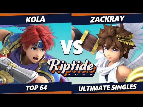 Riptide 2025 - Kola (Roy) Vs. Zackray (Pit) Smash Ultimate - SSBU