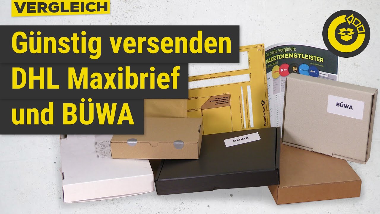 Versandtaschen und Versandkarton im Maxibriefformat | TransPack-Krumbach