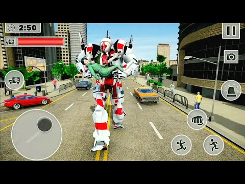 Doctor Robot Transform Hero - Rescue City Ambulance Robot Transform : EMS Vehicle - Android games