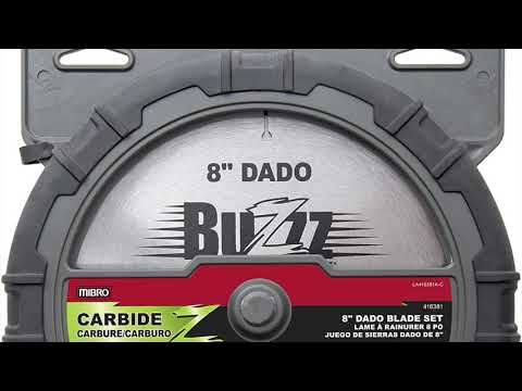 Disco de Serra   MIBRO 8"  Dado Blade Saw