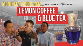 Download lagu Menikmati V60 Manual Brew, LEMON COFFEE & Blue TEA dari Henz Cafe SOREANG - ngonaaah pisan. mp3