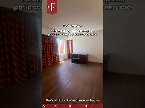 CASA 4 DORMITORIOS EN VENTA, SAN LUIS CENTRO  #realestate #inmueblessanluis #inmobiliariasanluis