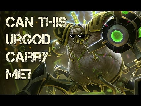 URGOT ONE TRICK - Meme My Way Out of Bronze