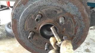 How To Remove A Seized Brake Drum Or Rotor 🚙