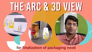 The ARC/3D view for finalization of your Shrink Sleeve Label