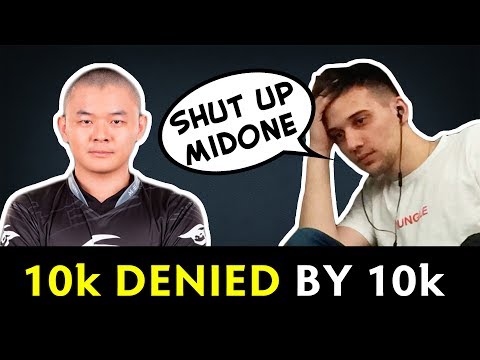 10k denied by 10k — MidOne Invoker totally outplay Arteezy mid