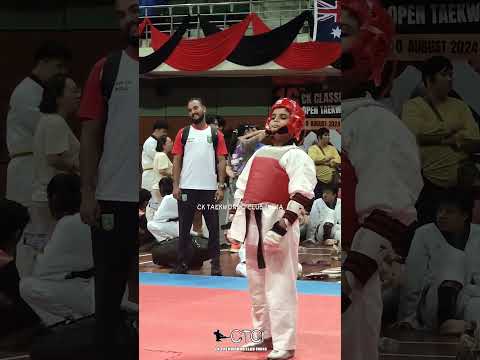 shivansh bogle won gold medal 🥇 in #ck #international #taekwondo #championship #2024 #ctci #shorts