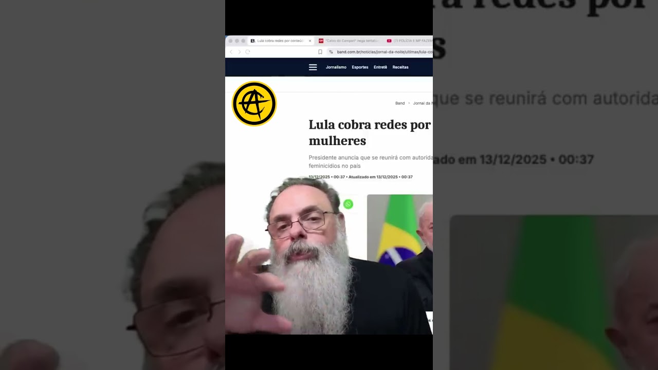 GOVERNO LULA decreta PERSEGUIÇÃO ao MOVIMENTO RED PILL: POR QUE isso INCOMODA tanto o GOVERNO?