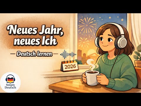 German Podcast | Neues Jahr, neues Ich – Deutsch lernen mit Neujahrsvorsätzen (A1–B2)