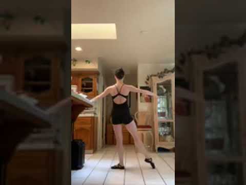 Tiler Peck (& Leslie Odom Jr!) Instagram Live Ballet Class 4/3/2020 (Corona-Quarantine)