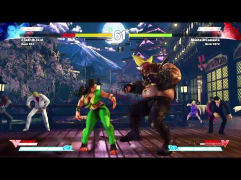 STREET FIGHTER V laura vs birdie