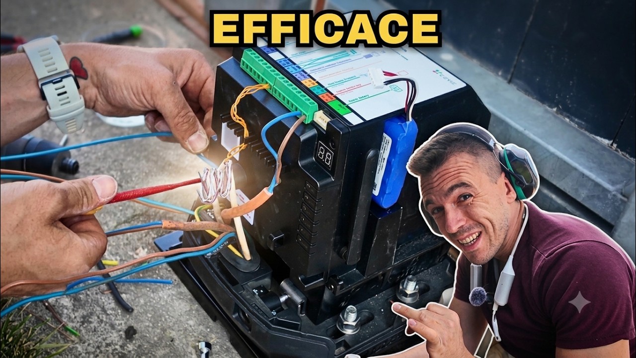 Moteur de Portail avec WIFI et Caméra ? Ezviz HG2 600 Pro