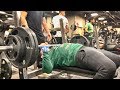 POWERBUILDING CHEST DAY | 265 FOR 2 | FLOOR PRESS
