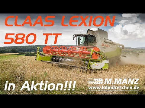 Ernte 2019 - M.Manz Lohndreschen - Claas Lexion - (Harvest 2019)