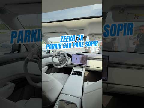 Zeekr 7X ini cocok buat Kamu yang mager markirin mobil sendiri.