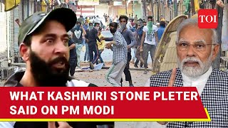 Once A Stone Pelter Kashmiri Man Reveals Why He Lo