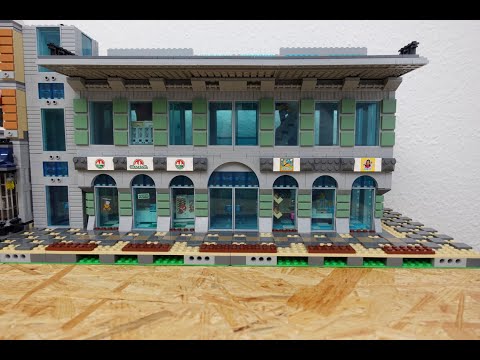Lego Stadt Update Folge 101 Umbauarbeiten der Monorail Station am Daily Bugle