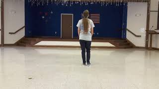 Corinne Corina line dance demo with music