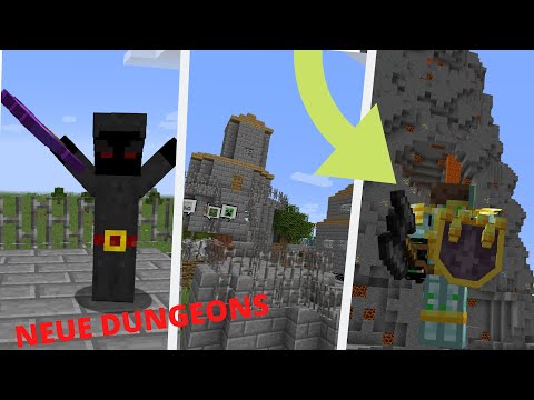Probably the best Dungeons mod for Minecraft | Chocolate Quest mod presentation